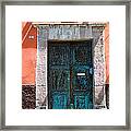 Mexico Door Framed Print