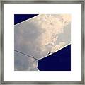 #minimalism #instago #iphonesia #sky Framed Print