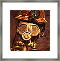 Mining Man Framed Print