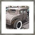 Model A Ford Coupe Framed Print