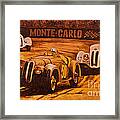 Monte-carlo 1937 Framed Print