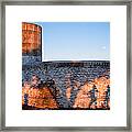 Moon And Shadow Framed Print