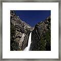 Moonbow At Yosemite Falls Framed Print