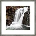 Moose Falls In Yellowstone National Park Framed Print