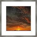 Morecambe Sunset Framed Print