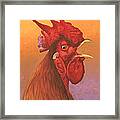 Morning Call Framed Print