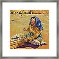 Moroccan Woman Iii Framed Print