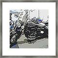Motorcycle Ride - Three Framed Print