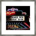 Mystic Theater Petaluma Framed Print