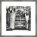 Nativity Grotto In 18th Century Framed Print