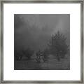 Nebelbild 12 - Fog Image 12 Framed Print