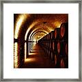 Never-ending Wine Cellar Framed Print