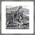 New York: Camping, 1874 Framed Print