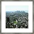 New York City, New York, United States Of America Framed Print
