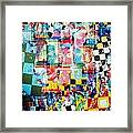 New York Madness Framed Print