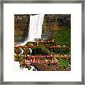 Niagara Falls Cave Of The Winds Framed Print