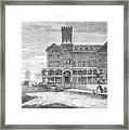 Niagara Falls Hotel, 1863 Framed Print