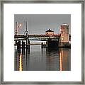 Ninth Street Bridge Ocean City Nj Framed Print