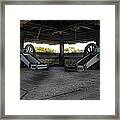 North Redoubt Cannons Framed Print