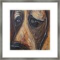 Nothin But A Hunddog Framed Print