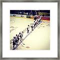 Nottingham Panthers Elite League Hockey Framed Print