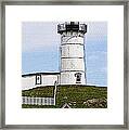 Nubble Lighthouse- Canvas Framed Print