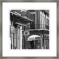 Ny Yankees On Royal Street Framed Print