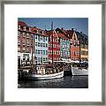 Nyhavn Scene Framed Print