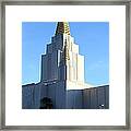 Oakland California Temple . The Church Of Jesus Christ Of Latter-day Saints . 7d11377 Framed Print