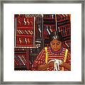 Oaxaca Weaver Framed Print