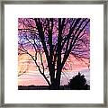 Oklahoma Sunset 2 Framed Print