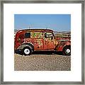 Ol Rust Bucket Framed Print