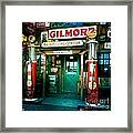 Old Fashioned Filling Station Framed Print