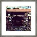 #old #rusty #car I Saw Framed Print