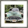 #oldsmobile #old #88 #car #vintage Framed Print