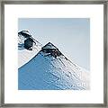 Olympic Snow Framed Print