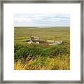 On Blakeney Marshes #iphoneography Framed Print