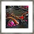 On Stage Literally Framed Print