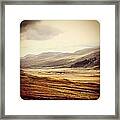 One Day In The Highlands Framed Print