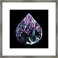 One Drop Of Water Framed Print