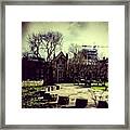 #oxfordroad #manchester #trees Framed Print