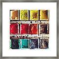 Paintbox Framed Print