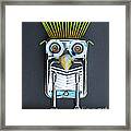 Painter Owl Framed Print