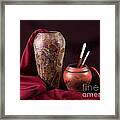 Painterly Pots Framed Print