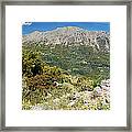 Panorama Of Lefkada Framed Print