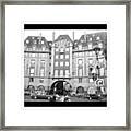 #paris #france #tunnel #architecture Framed Print