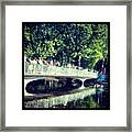 #park #stjamespark #london #city Framed Print