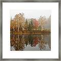 Pearl Lake Gem Framed Print