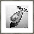 Pearl Necklace Framed Print