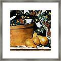 Pears And Stars Framed Print